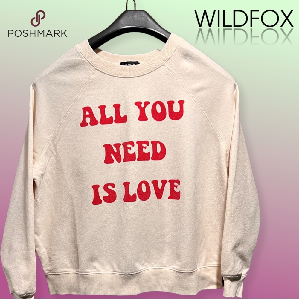Wildfox (S) super soft sweatshirt! Like new!